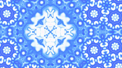 Abstract Radiant Burst with Soft Grain Texture, Symmetrical Glow Pattern in Psychedelic Style, Radiating Circular Abstract with Subtle Noise, Kaleidoscopic Starburst with Gradient Flow