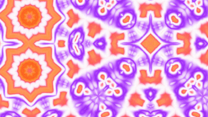 Abstract Radiant Burst with Soft Grain Texture, Symmetrical Glow Pattern in Psychedelic Style, Radiating Circular Abstract with Subtle Noise, Kaleidoscopic Starburst with Gradient Flow