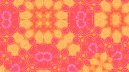 Abstract Radiant Burst with Soft Grain Texture, Symmetrical Glow Pattern in Psychedelic Style, Radiating Circular Abstract with Subtle Noise, Kaleidoscopic Starburst with Gradient Flow