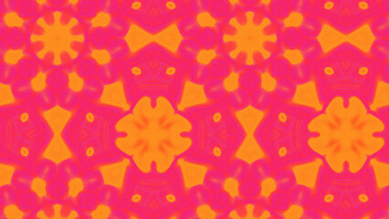 Abstract Radiant Burst with Soft Grain Texture, Symmetrical Glow Pattern in Psychedelic Style, Radiating Circular Abstract with Subtle Noise, Kaleidoscopic Starburst with Gradient Flow