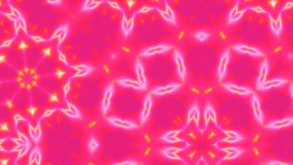 Abstract Radiant Burst with Soft Grain Texture, Symmetrical Glow Pattern in Psychedelic Style, Radiating Circular Abstract with Subtle Noise, Kaleidoscopic Starburst with Gradient Flow