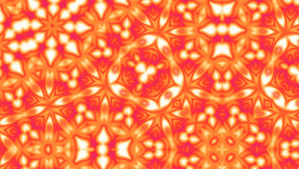 Abstract Radiant Burst with Soft Grain Texture, Symmetrical Glow Pattern in Psychedelic Style, Radiating Circular Abstract with Subtle Noise, Kaleidoscopic Starburst with Gradient Flow