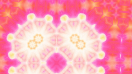 Abstract Radiant Burst with Soft Grain Texture, Symmetrical Glow Pattern in Psychedelic Style, Radiating Circular Abstract with Subtle Noise, Kaleidoscopic Starburst with Gradient Flow