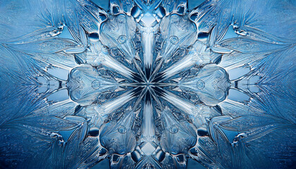 kaleidoscope made from water generative ai