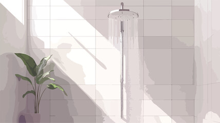Efficient Handheld Showering Experience in Bathroom