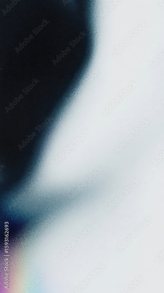 Poster abstract gradient background with dark blue and white colors and noisy texture. overlay effect with 