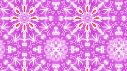 Abstract Radiant Burst with Soft Grain Texture, Symmetrical Glow Pattern in Psychedelic Style, Radiating Circular Abstract with Subtle Noise, Kaleidoscopic Starburst with Gradient Flow