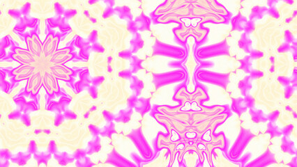 Abstract Radiant Burst with Soft Grain Texture, Symmetrical Glow Pattern in Psychedelic Style, Radiating Circular Abstract with Subtle Noise, Kaleidoscopic Starburst with Gradient Flow