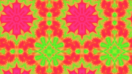 Abstract Radiant Burst with Soft Grain Texture, Symmetrical Glow Pattern in Psychedelic Style, Radiating Circular Abstract with Subtle Noise, Kaleidoscopic Starburst with Gradient Flow