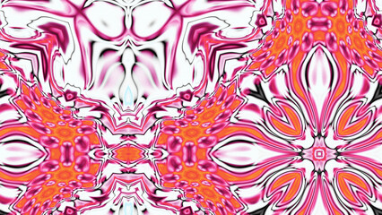 Abstract Radiant Burst with Soft Grain Texture, Symmetrical Glow Pattern in Psychedelic Style, Radiating Circular Abstract with Subtle Noise, Kaleidoscopic Starburst with Gradient Flow