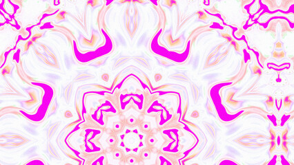 Abstract Radiant Burst with Soft Grain Texture, Symmetrical Glow Pattern in Psychedelic Style, Radiating Circular Abstract with Subtle Noise, Kaleidoscopic Starburst with Gradient Flow