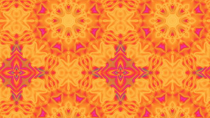 Abstract Radiant Burst with Soft Grain Texture, Symmetrical Glow Pattern in Psychedelic Style, Radiating Circular Abstract with Subtle Noise, Kaleidoscopic Starburst with Gradient Flow