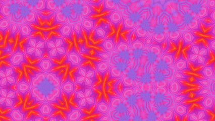 Abstract Radiant Burst with Soft Grain Texture, Symmetrical Glow Pattern in Psychedelic Style, Radiating Circular Abstract with Subtle Noise, Kaleidoscopic Starburst with Gradient Flow