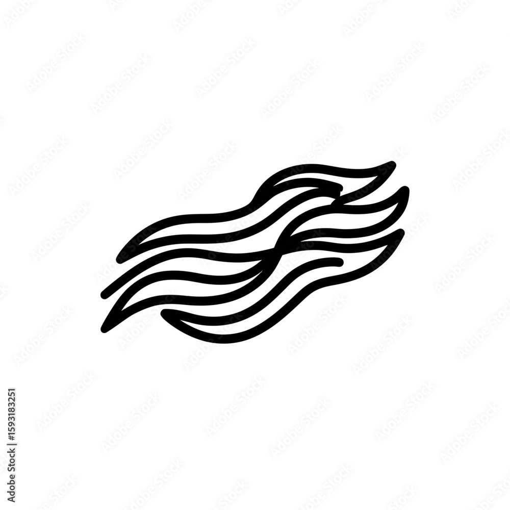 Poster abstract waves surge dynamically across isolated backdrop conveying motion