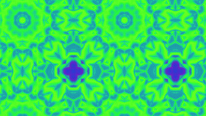 Abstract Radiant Burst with Soft Grain Texture, Symmetrical Glow Pattern in Psychedelic Style, Radiating Circular Abstract with Subtle Noise, Kaleidoscopic Starburst with Gradient Flow