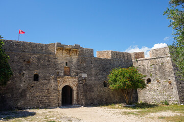 castle of Porto Palermo, near Himara city, Albanian riviera