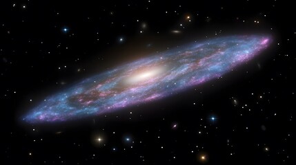 Spiral Galaxy Cosmic Nebula Space Stars Universe