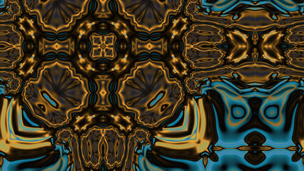 Abstract Radiant Burst with Soft Grain Texture, Symmetrical Glow Pattern in Psychedelic Style, Radiating Circular Abstract with Subtle Noise, Kaleidoscopic Starburst with Gradient Flow