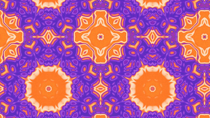 Abstract Radiant Burst with Soft Grain Texture, Symmetrical Glow Pattern in Psychedelic Style, Radiating Circular Abstract with Subtle Noise, Kaleidoscopic Starburst with Gradient Flow