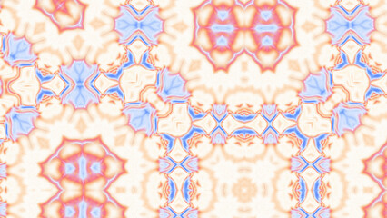 Abstract Radiant Burst with Soft Grain Texture, Symmetrical Glow Pattern in Psychedelic Style, Radiating Circular Abstract with Subtle Noise, Kaleidoscopic Starburst with Gradient Flow