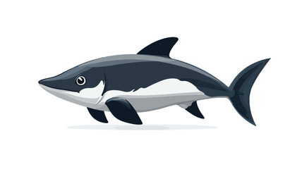 Obraz premium Underwater Vaquita Marine Mammal Composition