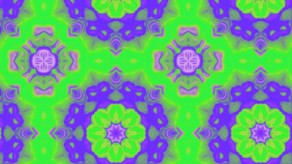 Abstract Radiant Burst with Soft Grain Texture, Symmetrical Glow Pattern in Psychedelic Style, Radiating Circular Abstract with Subtle Noise, Kaleidoscopic Starburst with Gradient Flow