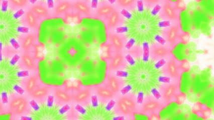 Abstract Radiant Burst with Soft Grain Texture, Symmetrical Glow Pattern in Psychedelic Style, Radiating Circular Abstract with Subtle Noise, Kaleidoscopic Starburst with Gradient Flow