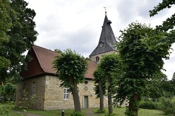 Kirche in Dorf zwischen Hildesheim und Braunschweig