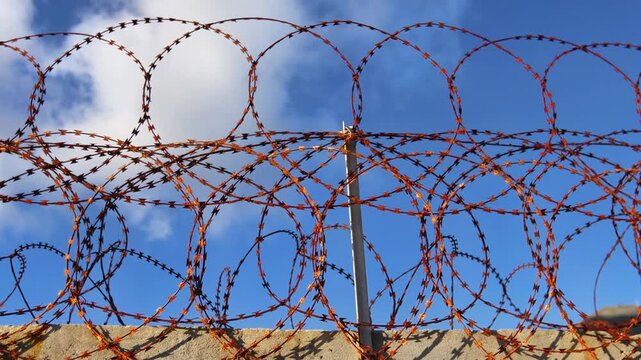  Barbed Wire Fence for Security