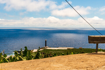 Paisaje en la Isla de La Palma, Islas Canarias.