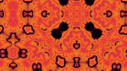 Abstract Radiant Burst with Soft Grain Texture, Symmetrical Glow Pattern in Psychedelic Style, Radiating Circular Abstract with Subtle Noise, Kaleidoscopic Starburst with Gradient Flow