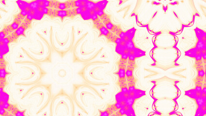 Abstract Radiant Burst with Soft Grain Texture, Symmetrical Glow Pattern in Psychedelic Style, Radiating Circular Abstract with Subtle Noise, Kaleidoscopic Starburst with Gradient Flow