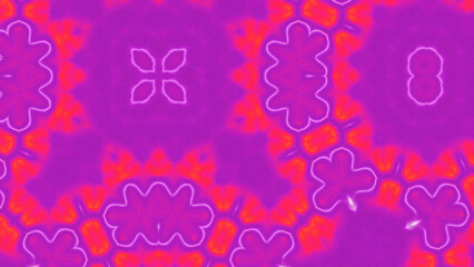 Abstract Radiant Burst with Soft Grain Texture, Symmetrical Glow Pattern in Psychedelic Style, Radiating Circular Abstract with Subtle Noise, Kaleidoscopic Starburst with Gradient Flow