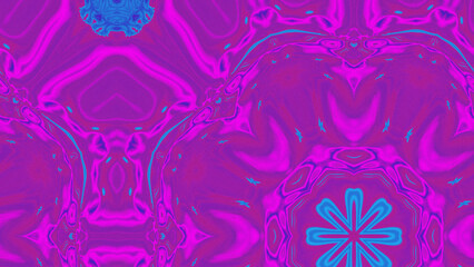 Abstract Radiant Burst with Soft Grain Texture, Symmetrical Glow Pattern in Psychedelic Style, Radiating Circular Abstract with Subtle Noise, Kaleidoscopic Starburst with Gradient Flow