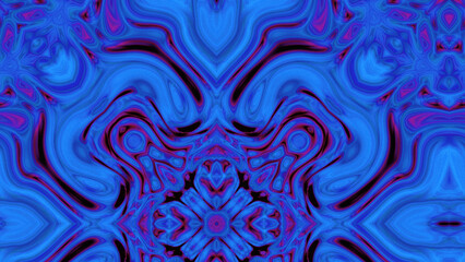 Abstract Radiant Burst with Soft Grain Texture, Symmetrical Glow Pattern in Psychedelic Style, Radiating Circular Abstract with Subtle Noise, Kaleidoscopic Starburst with Gradient Flow