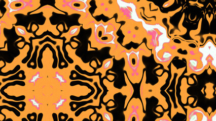 Abstract Radiant Burst with Soft Grain Texture, Symmetrical Glow Pattern in Psychedelic Style, Radiating Circular Abstract with Subtle Noise, Kaleidoscopic Starburst with Gradient Flow