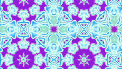 Fototapeta premium Abstract Radiant Burst with Soft Grain Texture, Symmetrical Glow Pattern in Psychedelic Style, Radiating Circular Abstract with Subtle Noise, Kaleidoscopic Starburst with Gradient Flow