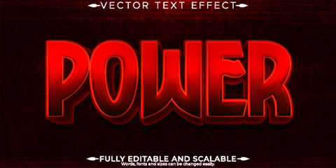 Battleground text effect, editable warrior and soldier text style © QuillArtistry