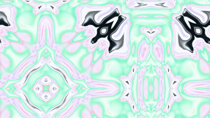 Obraz premium Abstract Radiant Burst with Soft Grain Texture, Symmetrical Glow Pattern in Psychedelic Style, Radiating Circular Abstract with Subtle Noise, Kaleidoscopic Starburst with Gradient Flow