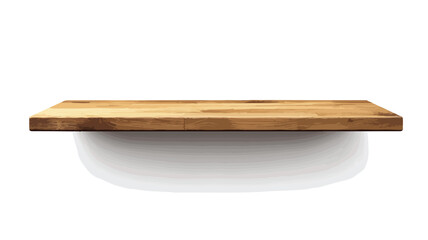 Modern Wooden Board Shelf Design
