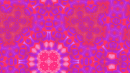 Abstract Radiant Burst with Soft Grain Texture, Symmetrical Glow Pattern in Psychedelic Style, Radiating Circular Abstract with Subtle Noise, Kaleidoscopic Starburst with Gradient Flow