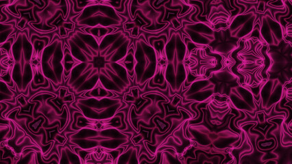 Abstract Radiant Burst with Soft Grain Texture, Symmetrical Glow Pattern in Psychedelic Style, Radiating Circular Abstract with Subtle Noise, Kaleidoscopic Starburst with Gradient Flow