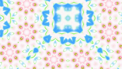 Abstract Radiant Burst with Soft Grain Texture, Symmetrical Glow Pattern in Psychedelic Style, Radiating Circular Abstract with Subtle Noise, Kaleidoscopic Starburst with Gradient Flow