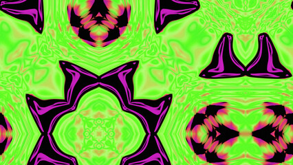Abstract Radiant Burst with Soft Grain Texture, Symmetrical Glow Pattern in Psychedelic Style, Radiating Circular Abstract with Subtle Noise, Kaleidoscopic Starburst with Gradient Flow
