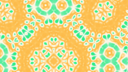 Abstract Radiant Burst with Soft Grain Texture, Symmetrical Glow Pattern in Psychedelic Style, Radiating Circular Abstract with Subtle Noise, Kaleidoscopic Starburst with Gradient Flow