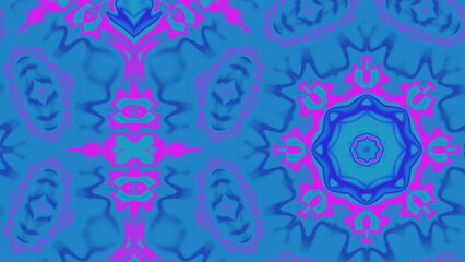 Abstract Radiant Burst with Soft Grain Texture, Symmetrical Glow Pattern in Psychedelic Style, Radiating Circular Abstract with Subtle Noise, Kaleidoscopic Starburst with Gradient Flow
