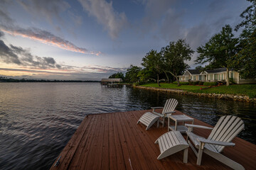 Naklejka premium Ortega River, Jacksonville, Florida