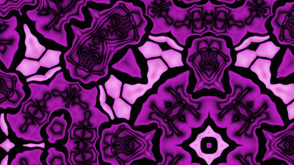 Abstract Radiant Burst with Soft Grain Texture, Symmetrical Glow Pattern in Psychedelic Style, Radiating Circular Abstract with Subtle Noise, Kaleidoscopic Starburst with Gradient Flow