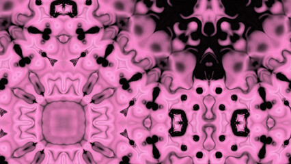 Obraz premium Abstract Radiant Burst with Soft Grain Texture, Symmetrical Glow Pattern in Psychedelic Style, Radiating Circular Abstract with Subtle Noise, Kaleidoscopic Starburst with Gradient Flow