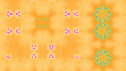 Abstract Radiant Burst with Soft Grain Texture, Symmetrical Glow Pattern in Psychedelic Style, Radiating Circular Abstract with Subtle Noise, Kaleidoscopic Starburst with Gradient Flow